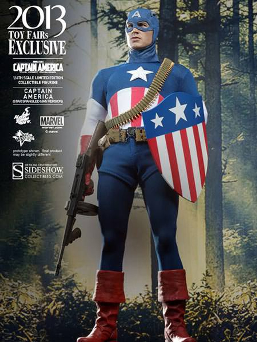 Hot Toys - Captain America - Star Spangled Man Version