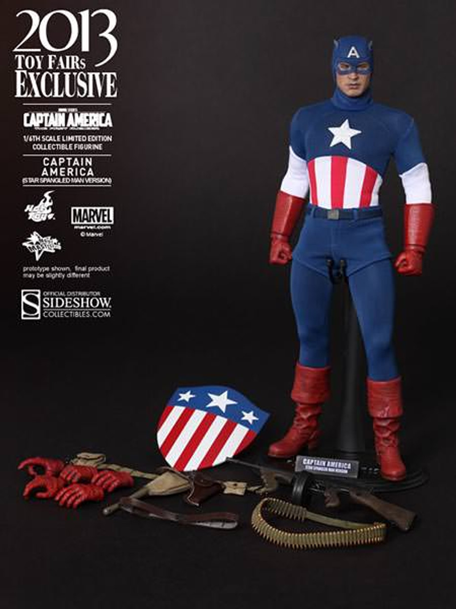 Hot Toys - Captain America - Star Spangled Man Version