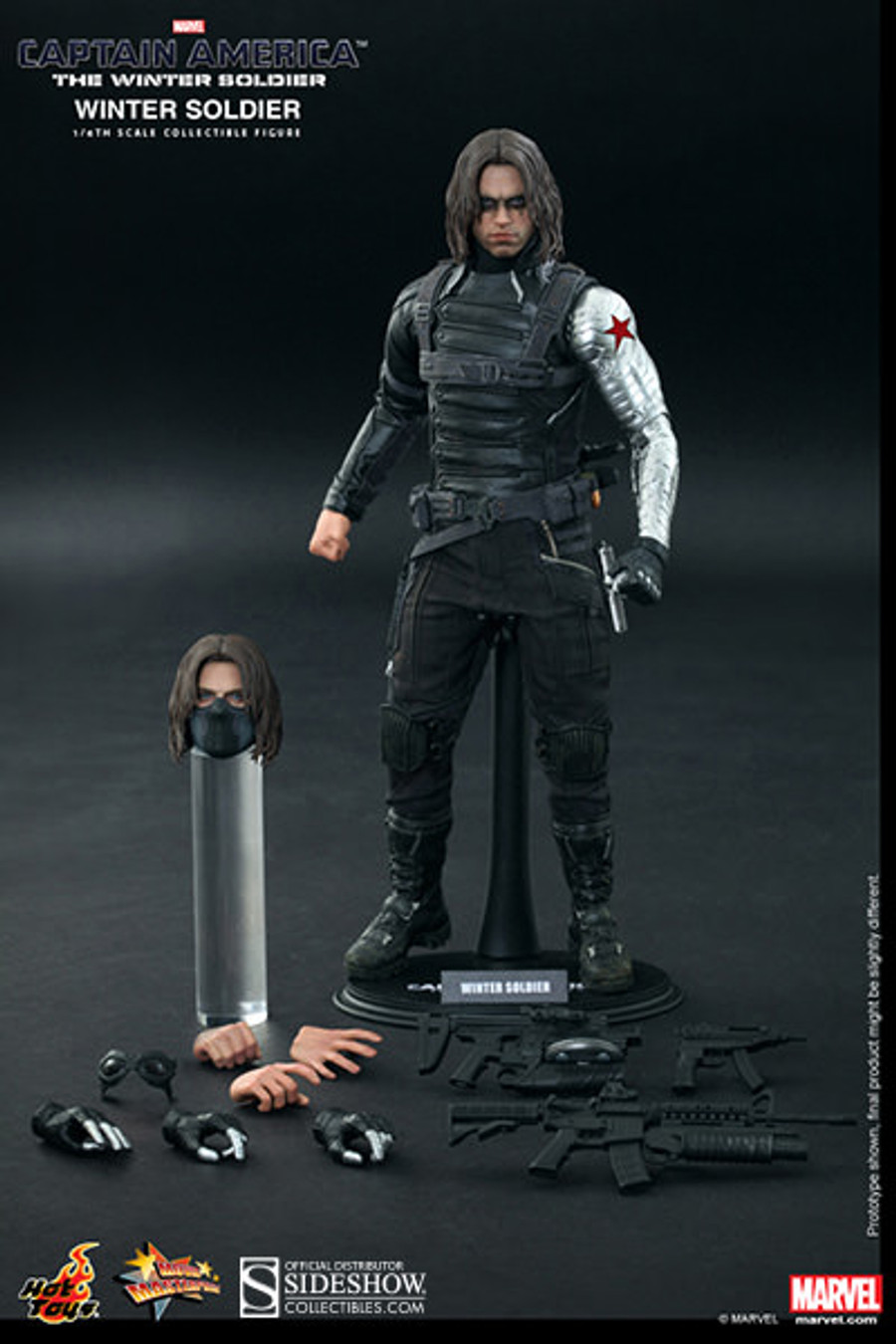 Hot Toys - Captain America - Winter Soldier (Display Model/Opened)