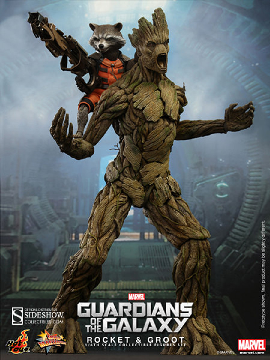 Hot Toys - Guardians of the Galaxy - Rocket and Groot