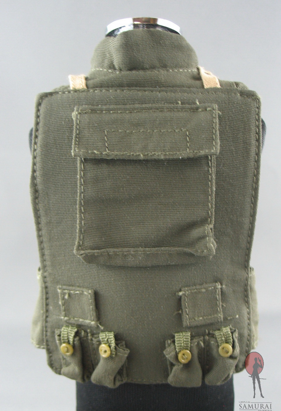 KGB HOBBY - 6B5 Body Armor - 4 Magazine Pouches - Dark Green /w Beige Shoulder Straps