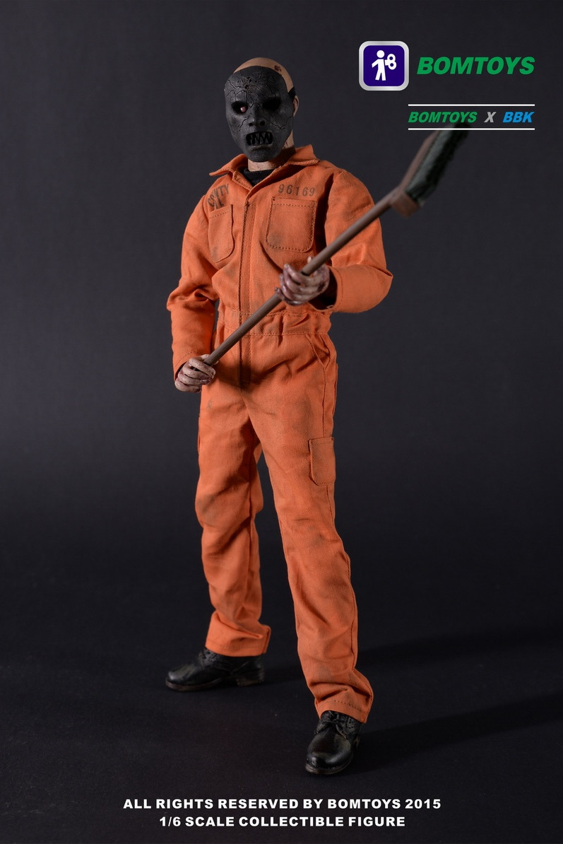 BOMTOYS - Prisoner Zombie Collectible Action Figure