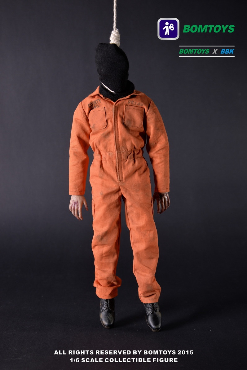 BOMTOYS - Prisoner Zombie Collectible Action Figure