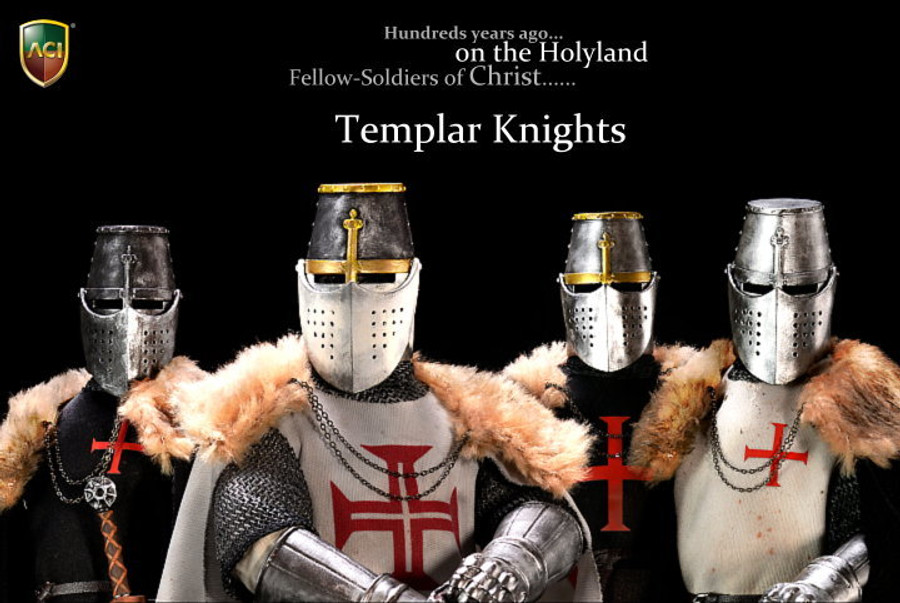 ACI Toys 1/6 Crusader Knight Templars - Templar Knight Brother  