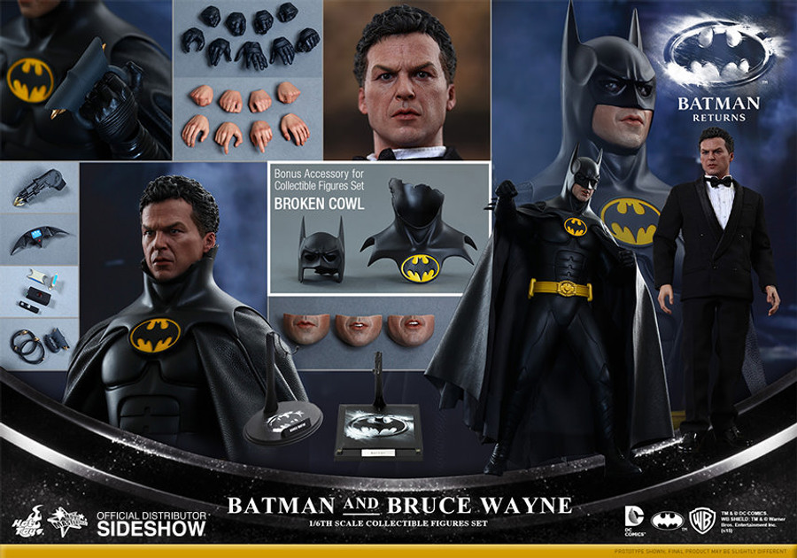 Hot Toys - Batman and Bruce Wayne - Batman Returns