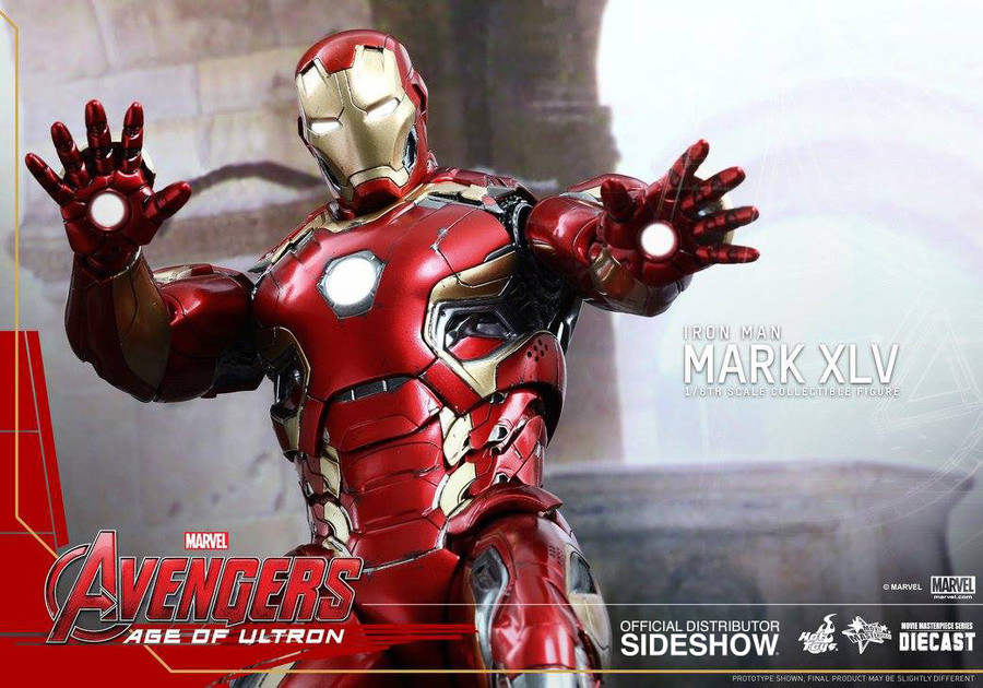 Hot Toys - Iron Man Mark XLV Diecast - Avengers: Age Of Ultron