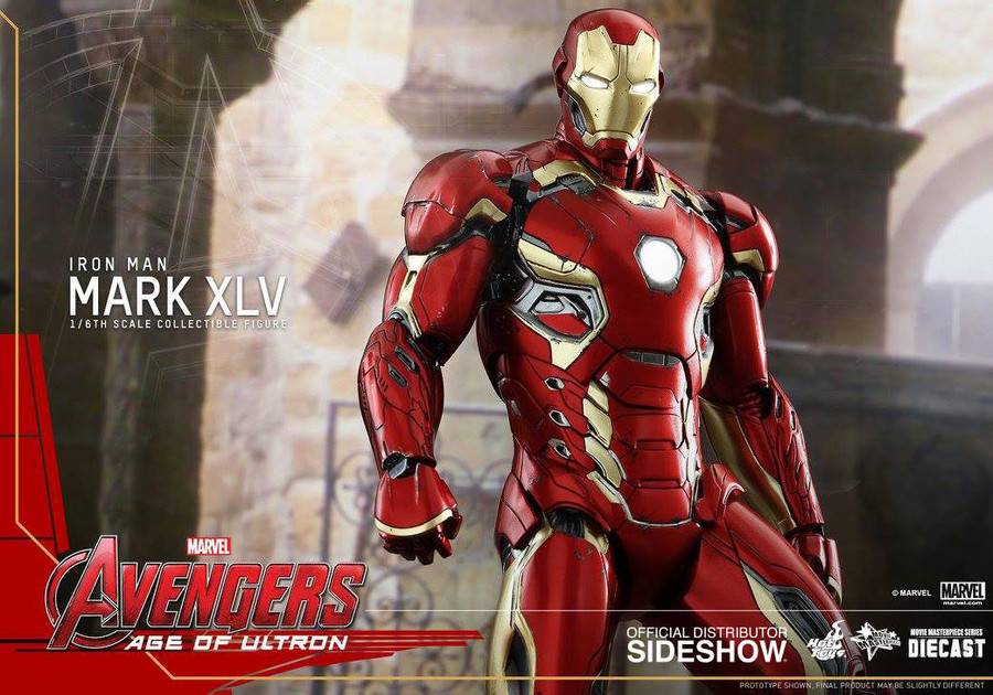 Hot Toys - Iron Man Mark XLV Diecast - Avengers: Age Of Ultron
