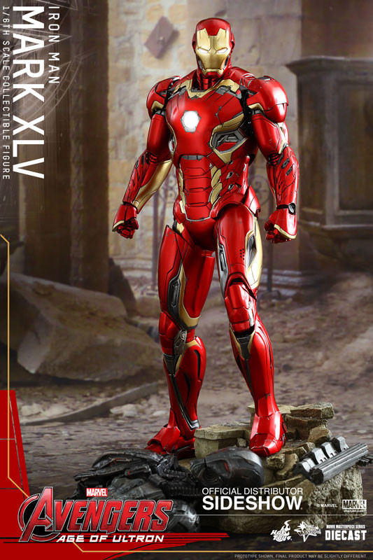 Hot Toys - Iron Man Mark XLV Diecast - Avengers: Age Of Ultron