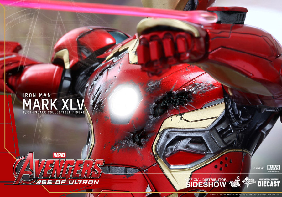 Hot Toys - Iron Man Mark XLV Diecast - Avengers: Age Of Ultron