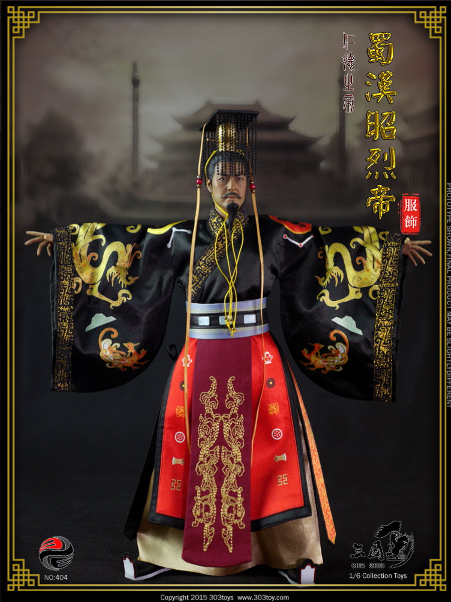 303 Toys - Han Costume-China Emperor of the Han Dynasty Dress Suit