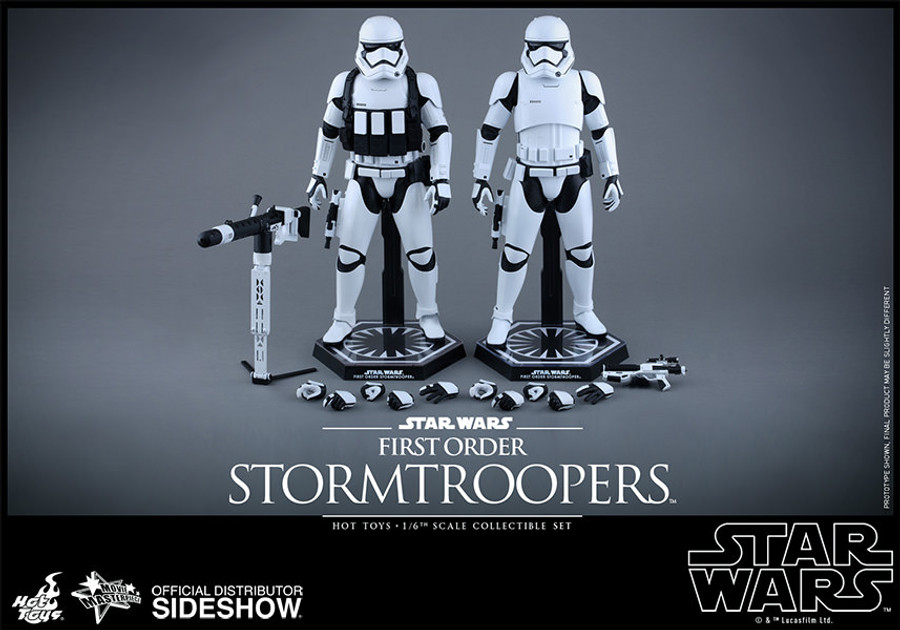 Hot Toys - Star Wars: The Force Awakens - First Order Stormtroopers (2 Figures)