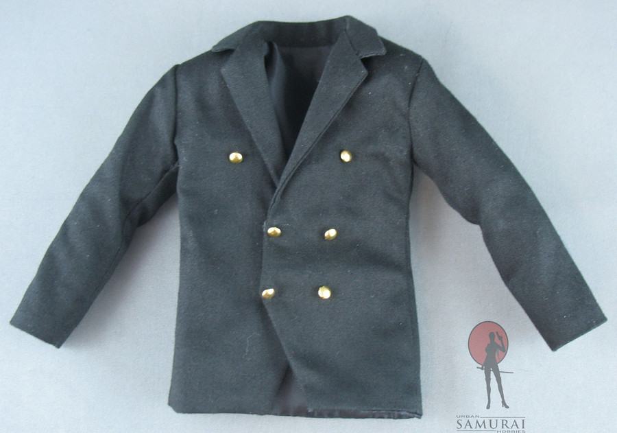 Cosplay - Suit Set - Black - Gold Buttons (Metal)