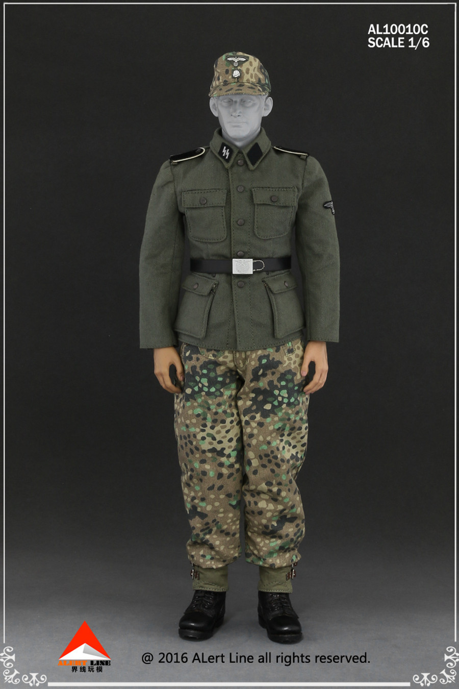 Alert Line - Wehrmacht Camouflage Uniform Suit - Pea Pattern