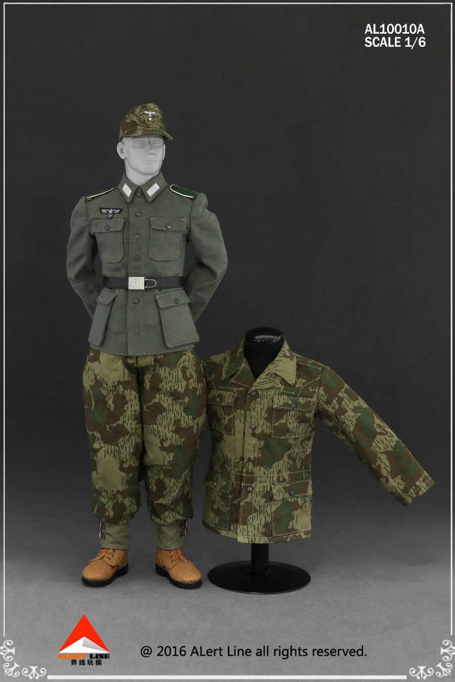 Alert Line - Wehrmacht Camouflage Uniform Suit - Splinter Pattern