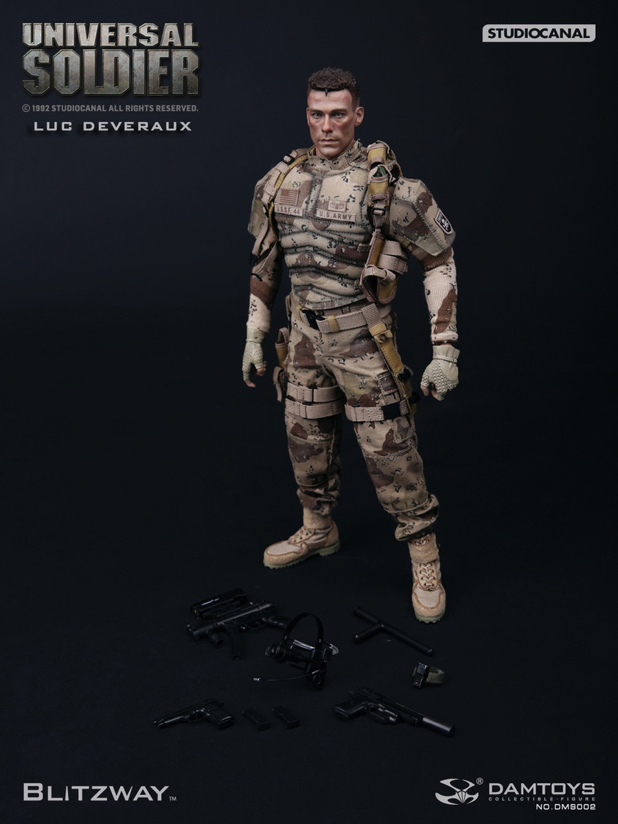 Dam Toys x Blitzway - Universal Soldier - Luc Deveraux