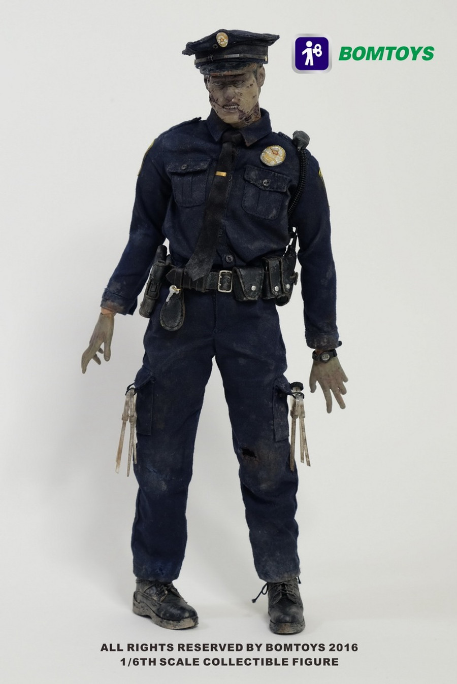 BOM Toys - Officer Zombie