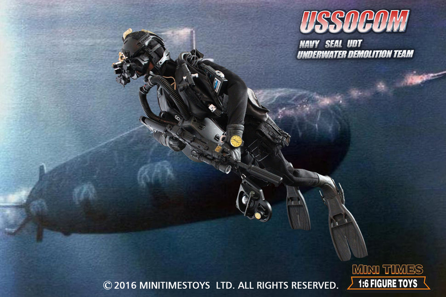 Mini Times Toys - US Navy SEAL USSOCOM UDT Underwater Team