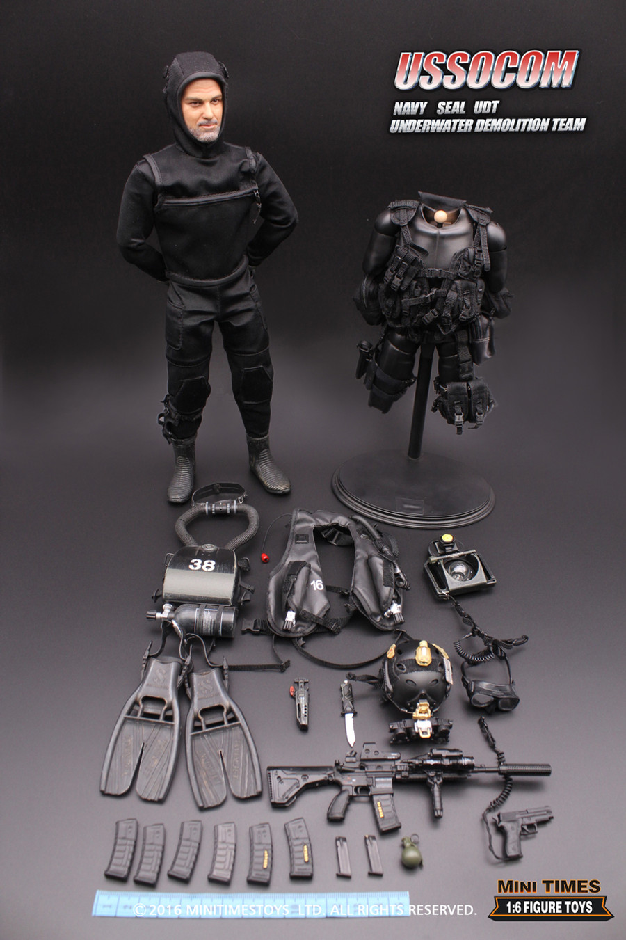 Mini Times Toys - US Navy SEAL USSOCOM UDT Underwater Team