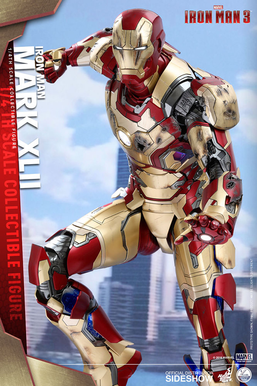 Hot Toys - Iron Man Mark XLII - Quarter Scale