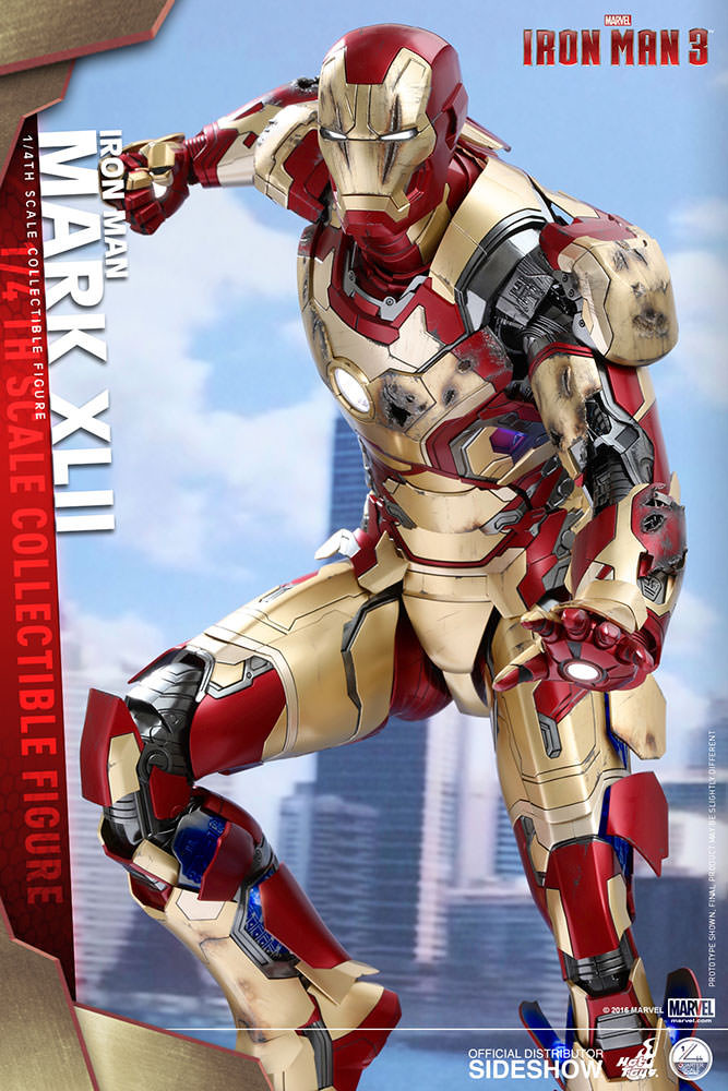 Hot Toys - Iron Man Mark XLII - Quarter Scale