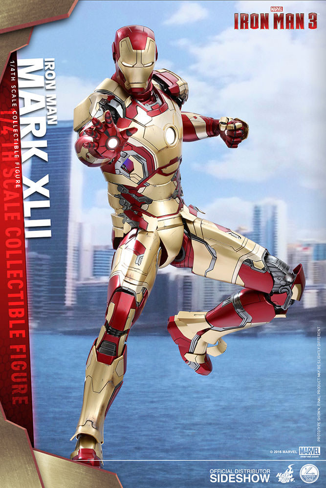 Hot Toys - Iron Man Mark XLII - Quarter Scale