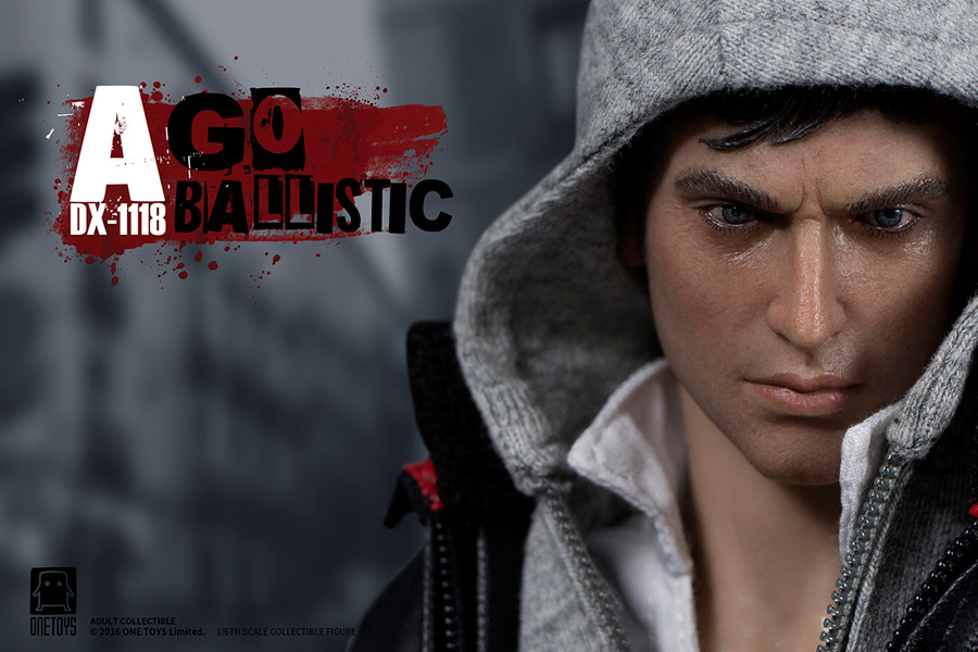 One Toys - Prototype Ballistic Alex Mercer / Go Ballistic A with Base