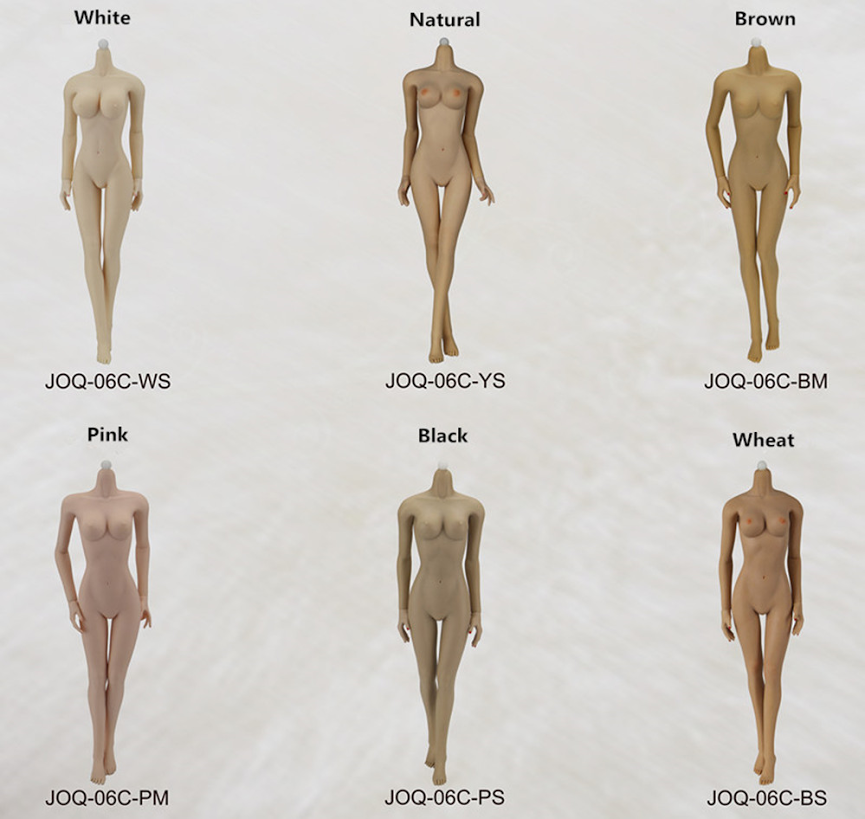 Jiaou Dolls Version 3.0 Female Body - 6 Skin Tone Choices
