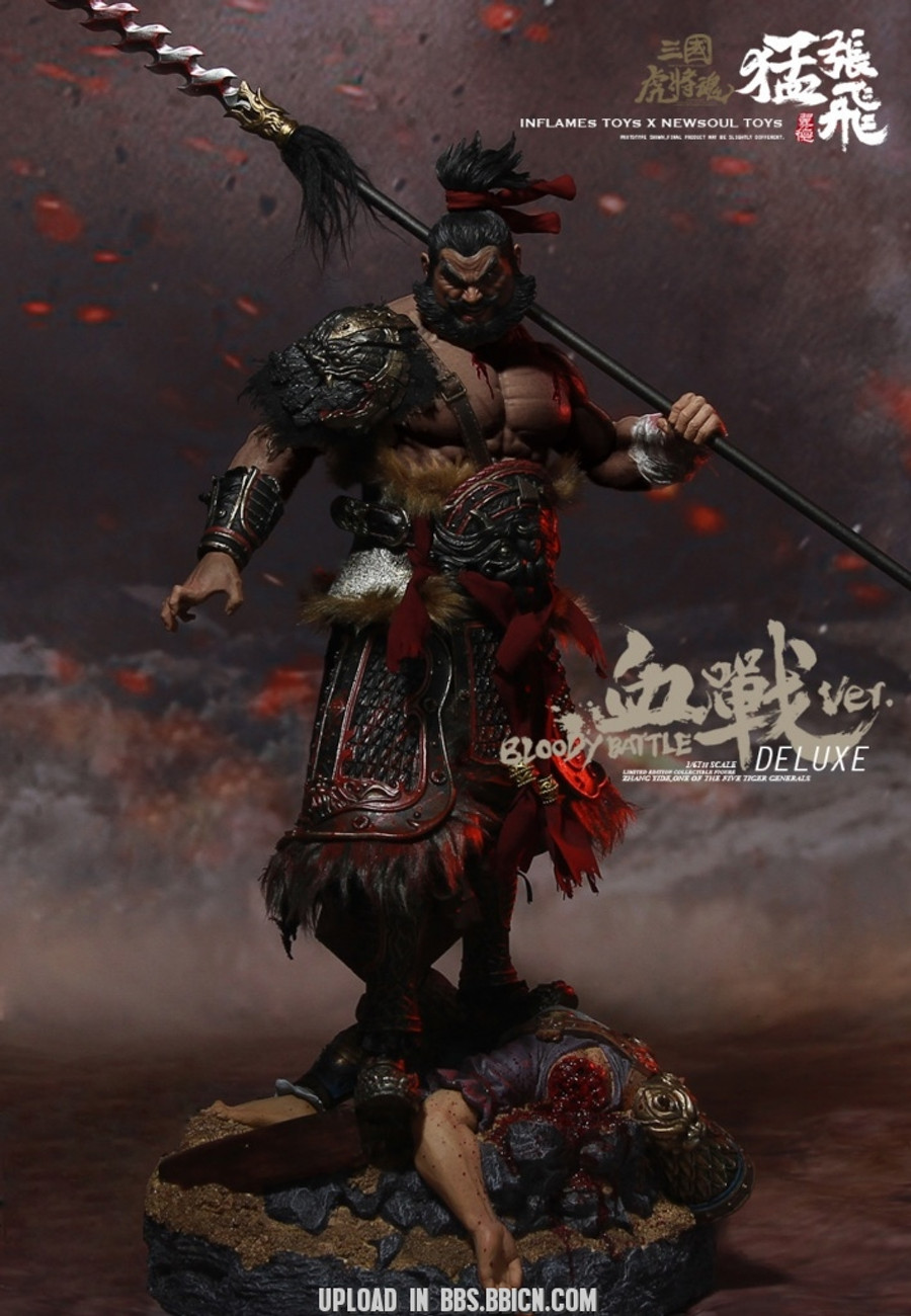 Inflames Toys x Newsoul Toys - Soul of Tiger Generals - Bloody-fighting Zhang Yide (Deluxe Version)