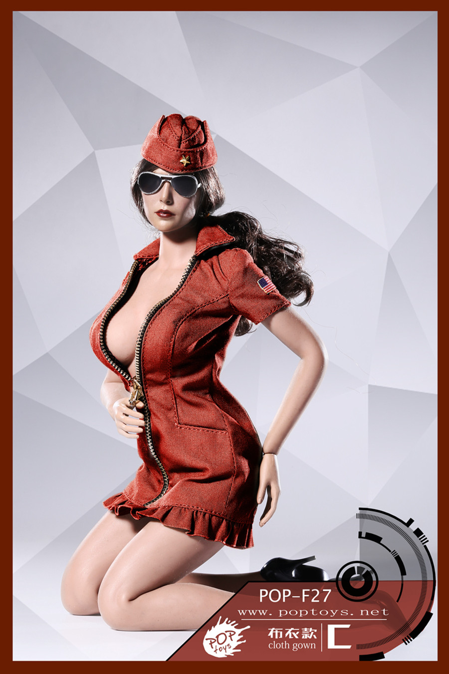 Pop Toys - Sexy War Women Suit Cloth Version