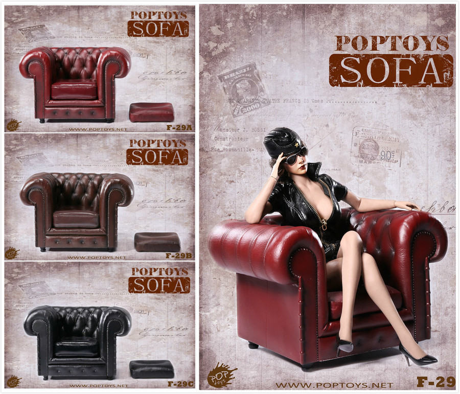 Pop Toys - British Single Sofa