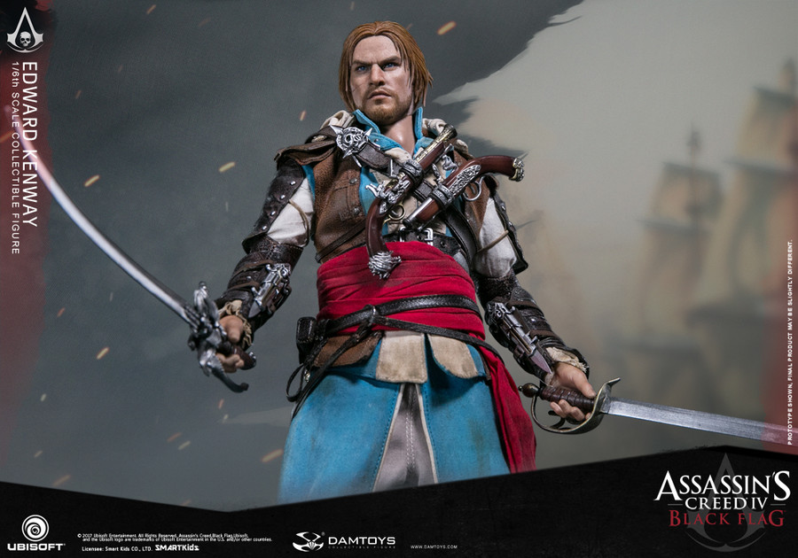 DAM Toys - Assassin's Creed: Black Flag Edward Kenway