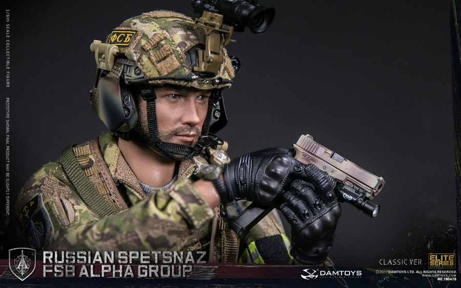 Dam Toys - Russian Spetsnaz FSB Alpha Group Classic Version