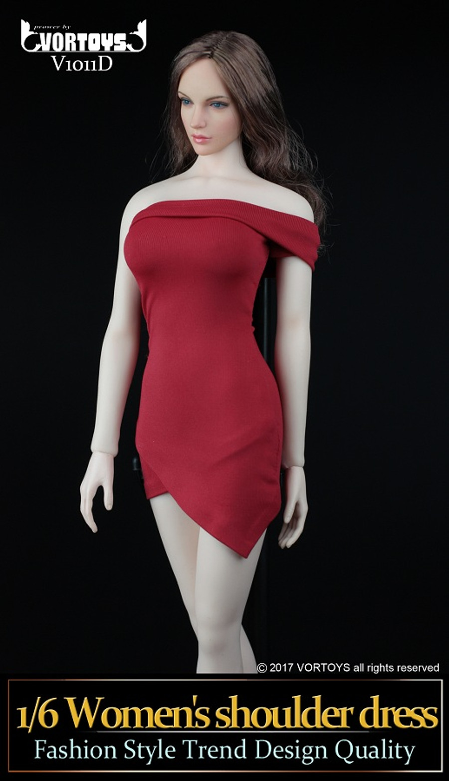 Vortoys - Women's Shoulder Dress