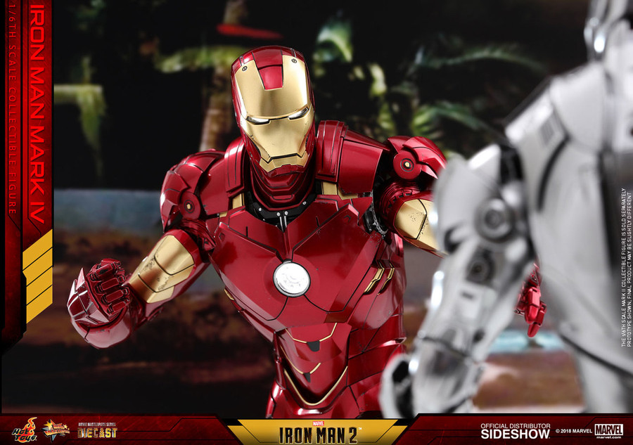 Hot Toys - Iron Man 2 - Iron Man Mark IV Diecast Movie Masterpiece
