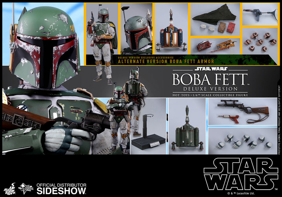 Hot Toys - Star Wars: The Empire Strikes Back - Boba Fett Deluxe Version