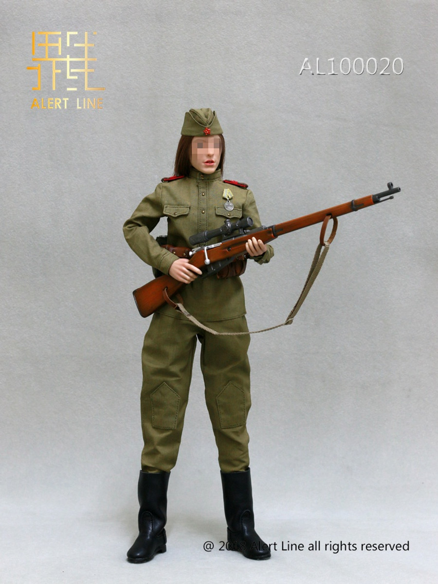 Alert Line - WWII Soviet Female Soldier Sniper Set