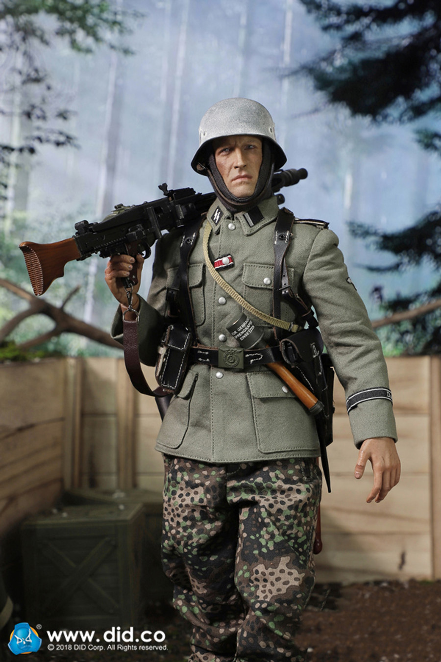 DID - SS-Panzer-Division Das Reich MG42 Gunner A - Dustin