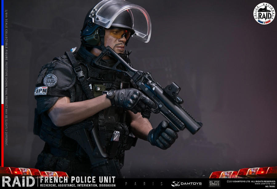 DAM Toys - Elite Series: French Police Unit Raid In Paris