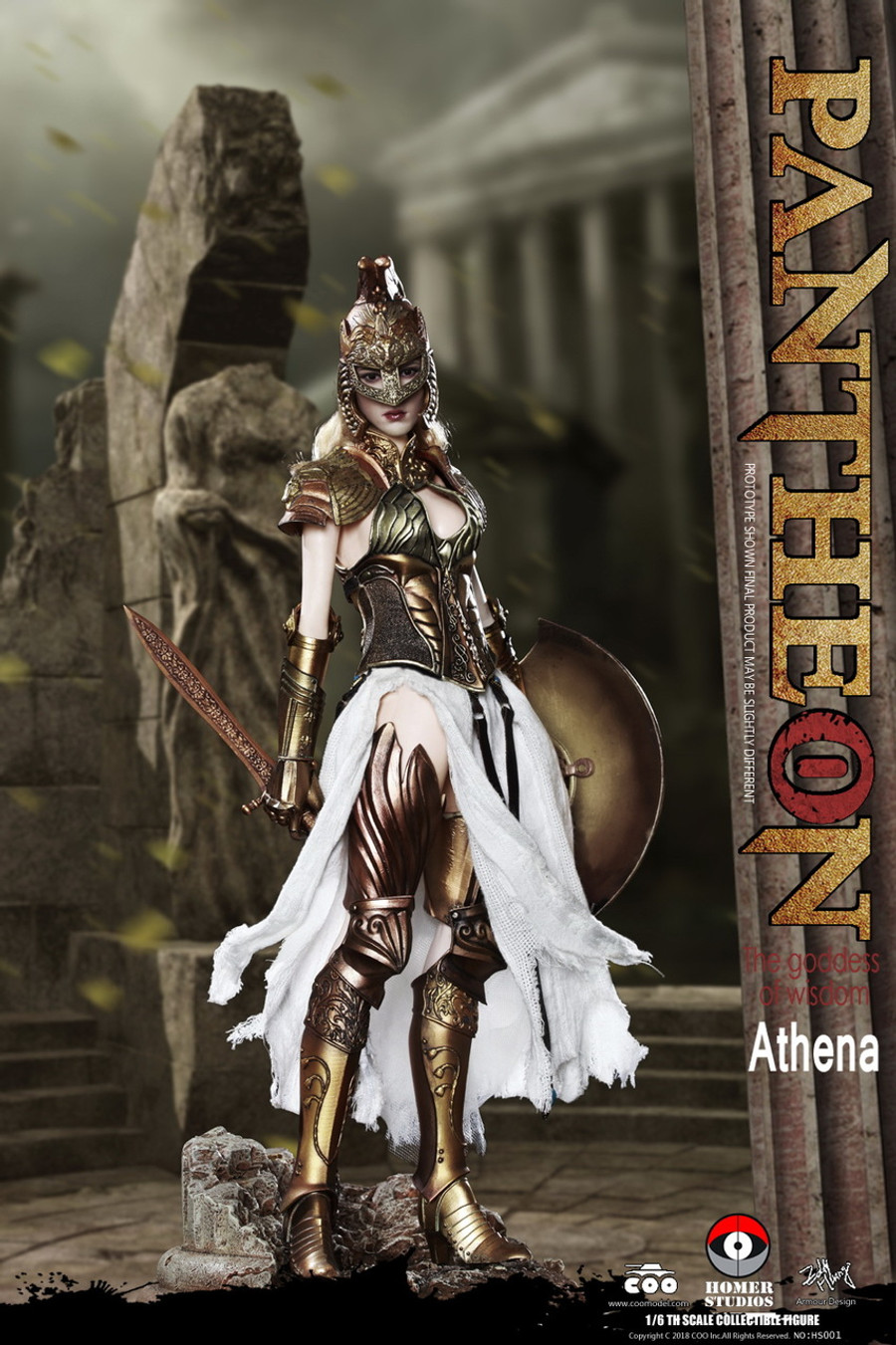 COO Model - Goddess of Wisdom Athena