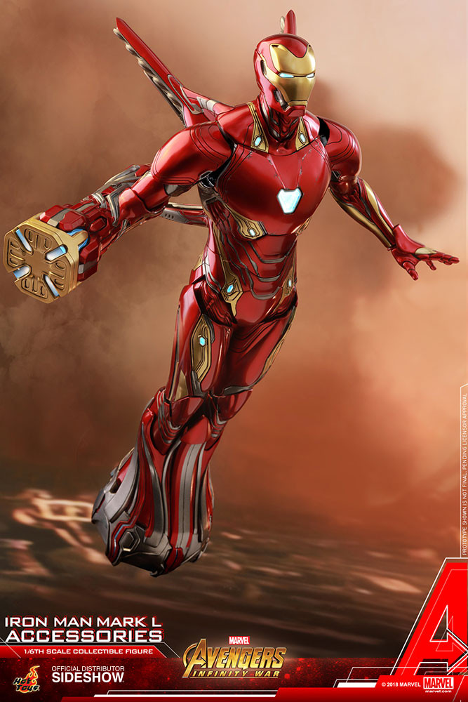 Hot Toys Accessoire Iron Man Mark L (MK50) - Booster - 1:6 - Neuf