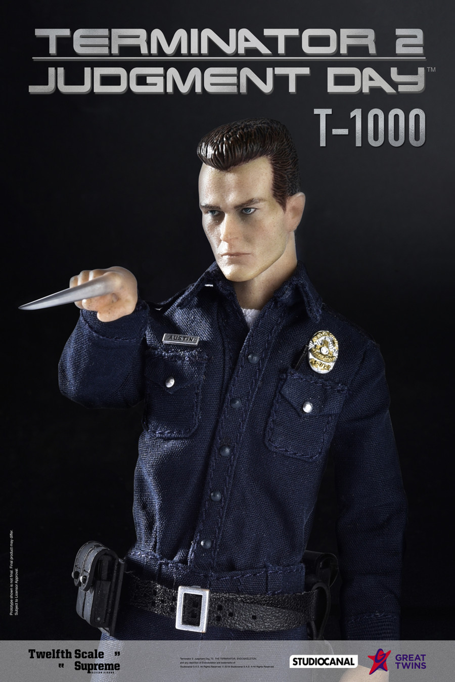 Great Twins - Terminator 2: Judgement Day – T-1000 Deluxe Edition