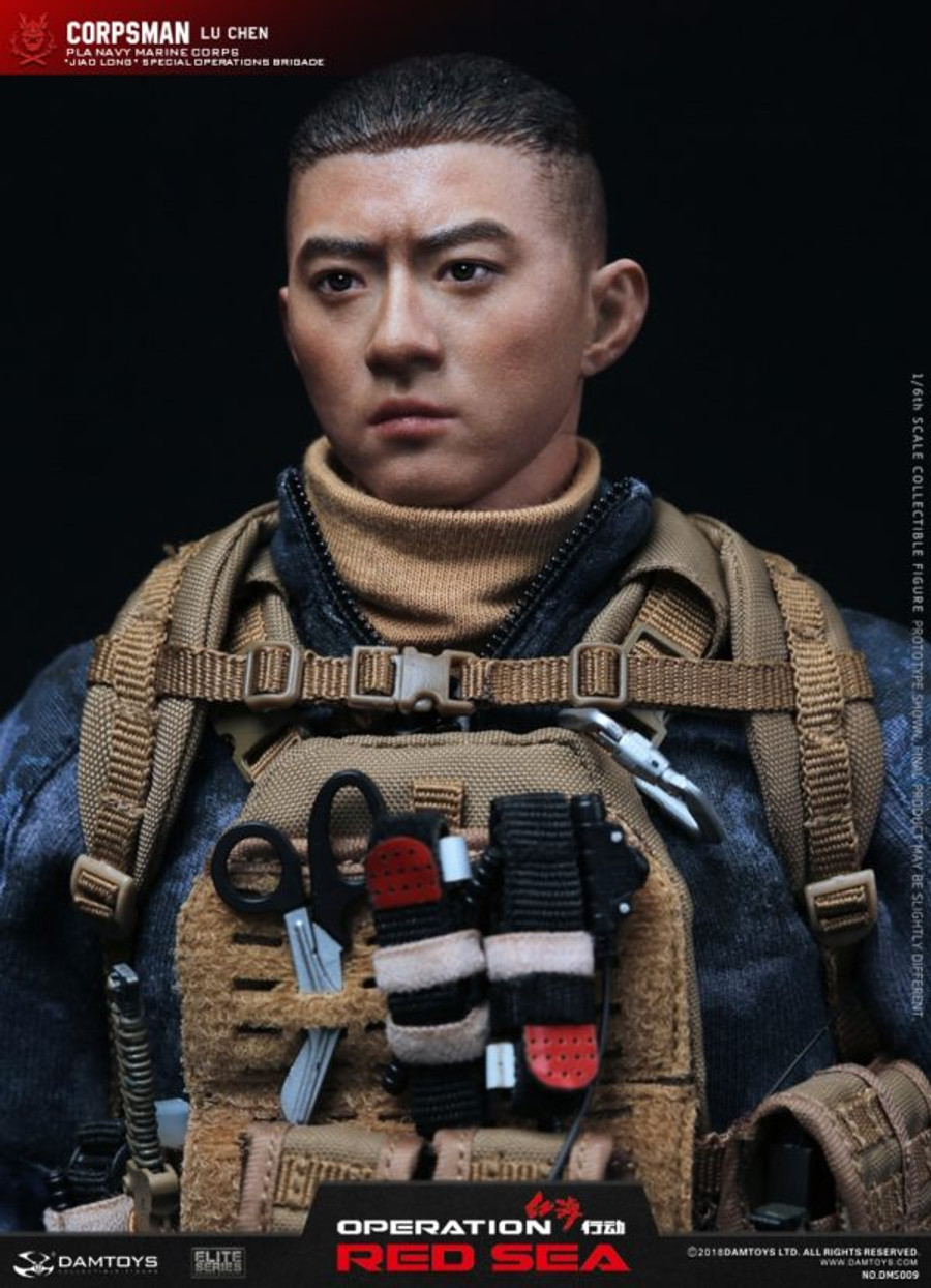 DAM Toys - PLA Navy Marine Corps "Jiao Long" Special Operations Brigade Operator Corpsman - Lu Chen