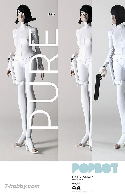threeA - Popbot Lady Sham - Pure Edition