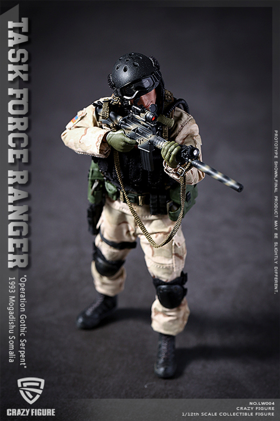 Crazy Figure - 1/12 US Delta Special Force