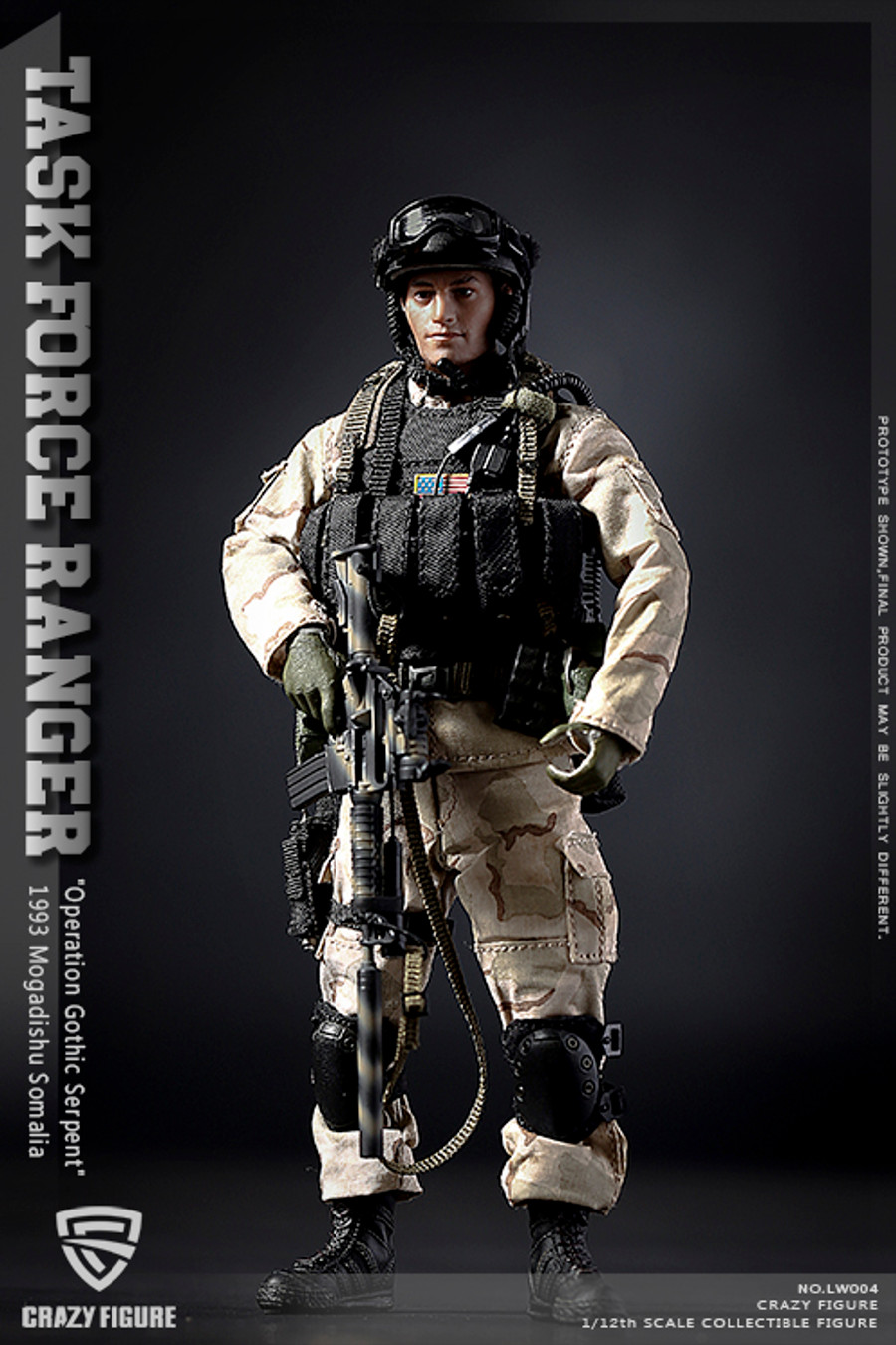 Crazy Figure - 1/12 US Delta Special Force