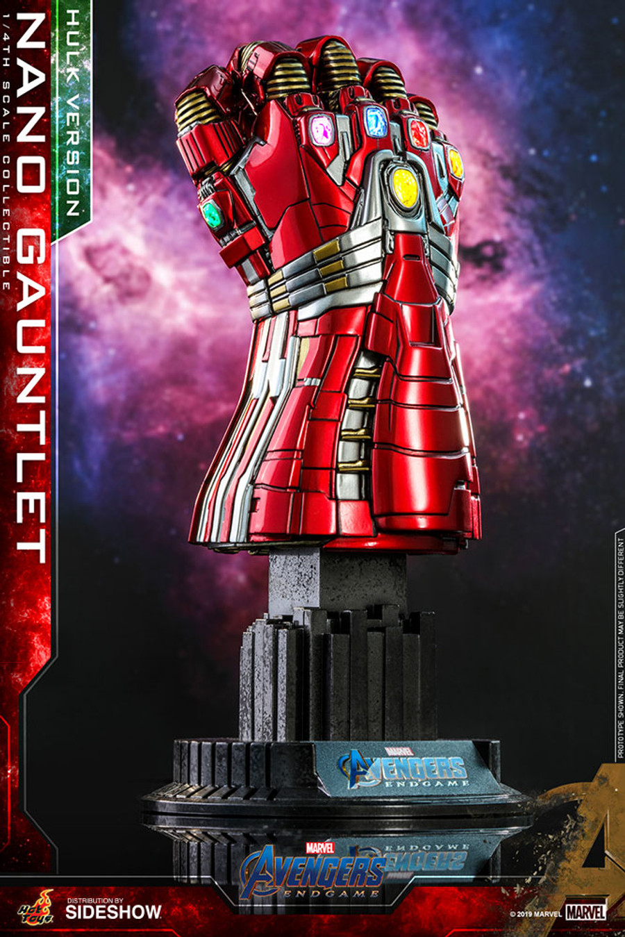 Hot Toys - Avengers Endgame: Nano Gauntlet (Hulk Version) - Quarter Scale