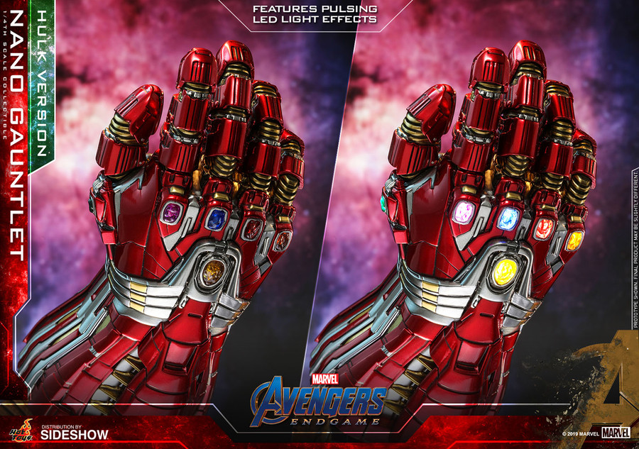 Hot Toys - Avengers Endgame: Nano Gauntlet (Hulk Version) - Quarter Scale