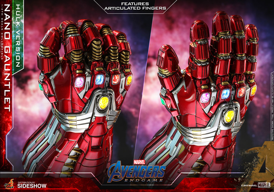 Hot Toys - Avengers Endgame: Nano Gauntlet (Hulk Version) - Quarter Scale