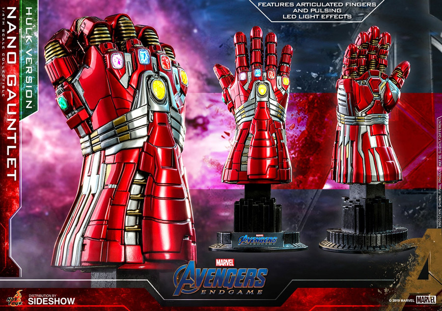 Hot Toys - Avengers Endgame: Nano Gauntlet (Hulk Version) - Quarter Scale