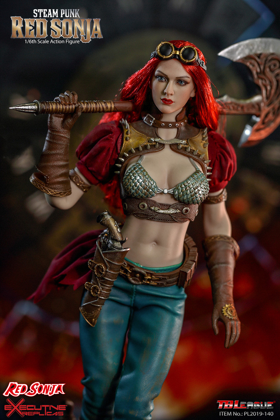 TBLeague - Steam Punk Red Sonja Deluxe Version